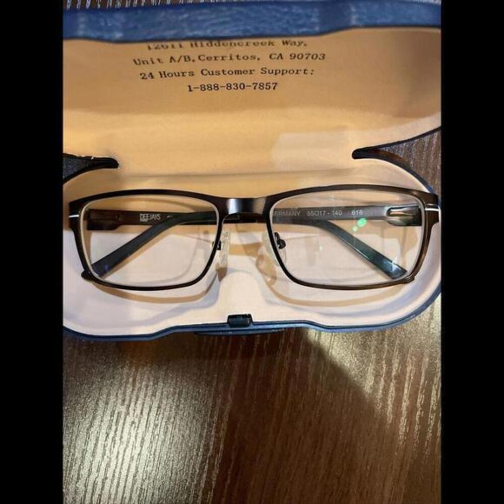 DEEJAYS 60878-700 Brown EYEGLASSES GLASSES FRAME 55-17-140mm Germany